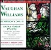 Maurice Abravanel 본 윌리엄스: 교향곡 6번, 도나 노비스 파셈 칸타타 (Vaughan Williams: Symphony No. 6, Dona Nobis Pacem cantata)