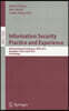 Information Security Practice and Experience: 8th International Conference, ISPEC 2012, Hangzhou, China, April 9-12, 2012, Proceedings