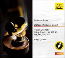 Auryn Quartet 모차르트: '하이든' 현악 사중주 (Mozart: 'Haydn' String Quartets KV 387,421,428,464,465,458)