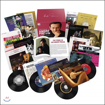 앙드레 프레빈 RCA, 컬럼비아, 소니 클래식 녹음 전곡집 (The Classic Andre Previn - The Complete RCA and Columbia Album Collection) [55CD]
