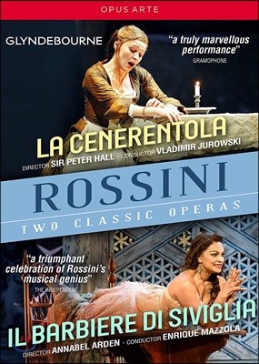 Danielle de Niese / Ruxandra Donose 로시니: 오페라 '신데렐라', '세비야의 이발사' (Rossini: La Cenerentola, Il Barbiere di Siviglia) [3DVD]