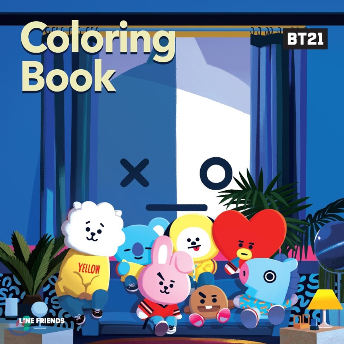 BT21 컬러링북