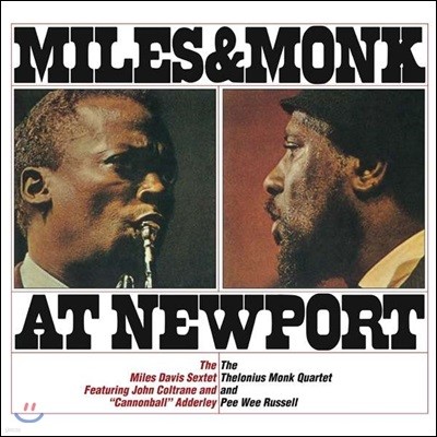 Miles Davis & Thelonious Monk (마일즈 데이비스 & 델로니어스 몽크) - Miles & Monk At Newport [LP]