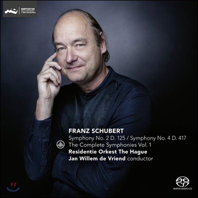 Jan Willem de Vriend 슈베르트: 교향곡 2번 D125, 4번 D417 '비극적' (Schubert: Symphony Nos. 2 &amp; 4)