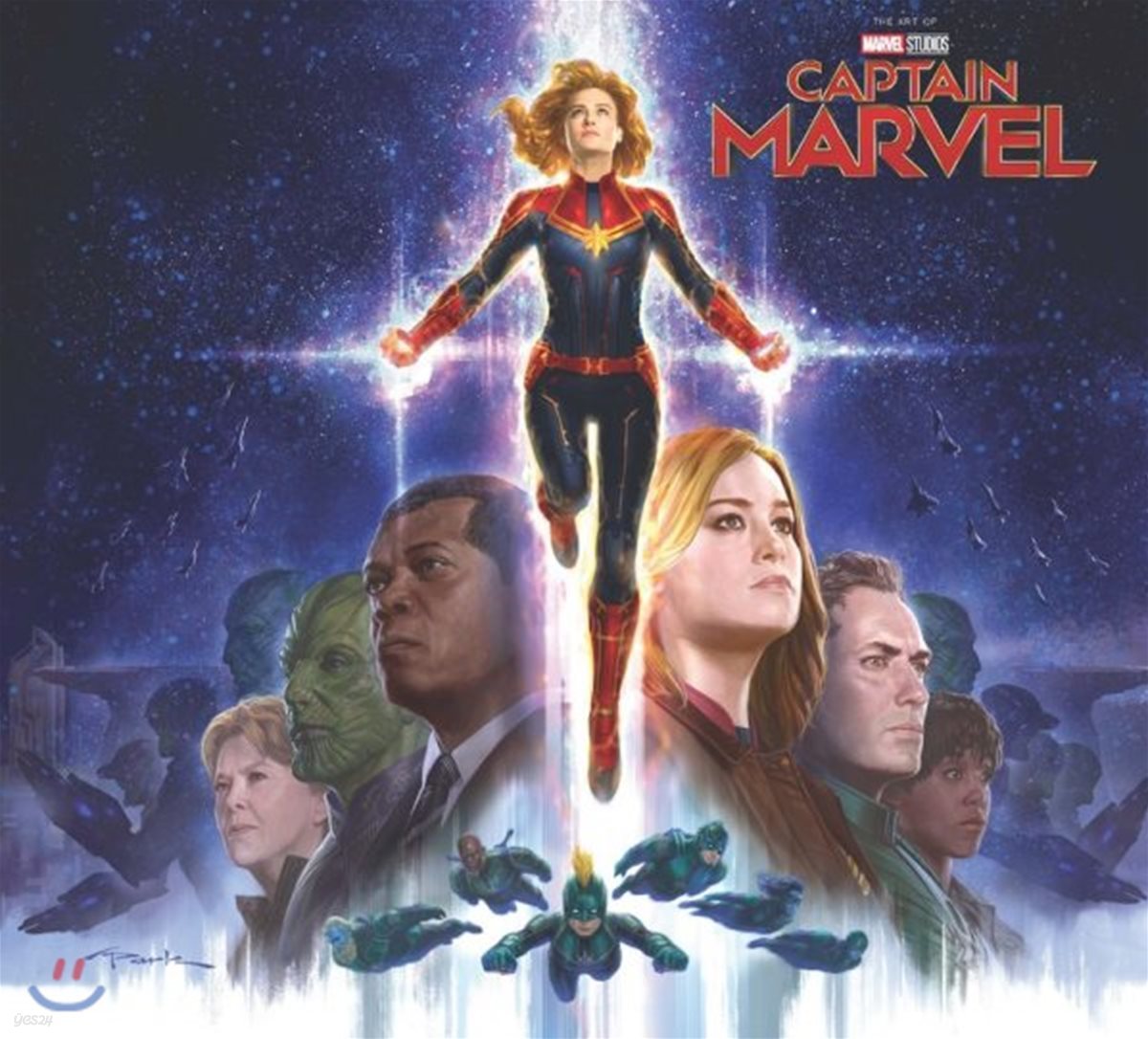 Marvel&#39;s Captain Marvel: The Art of the Movie Slipcase