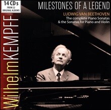 Wilhelm Kempff 베토벤: 피아노와 바이올린을 위한 소나타 전집 (Milestones Of A Legend)