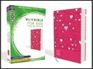 Nirv, Bible for Kids, Large Print, Leathersoft, Pink, Comfort Print: Thinline Edition