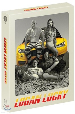 로건 럭키 (1Disc, 스틸북 풀슬립 B타입 넘버링 한정판) : 블루레이
