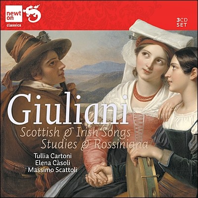 Tullia Cartoni 마우로 줄리아니: 스코틀랜드와 아일랜드의 노래, 로시니아나 (Mauro Giuliani: Scottich & Irish Songs, Rossiniana)