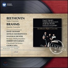 Mstislav Rostropovich / Sviatoslav Richter / David Oistrakh 베토벤: 삼중 협주곡, 브람스: 이중 협주곡 (Beethoven: Triple Concerto / Brahms: Double Concerto)