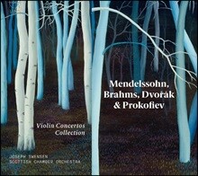 Joseph Swensen 멘델스존 / 브람스 / 드보르작 / 프로코피예프: 바이올린 협주곡 콜렉션 (Violin Concertos Collection) [4CD]