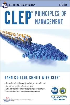 CLEP(R) Principles of Management Book + Online