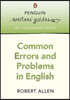 Common Errors and Problems in English