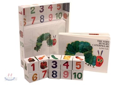 Very Hungry Caterpillar Board Book and Block Set