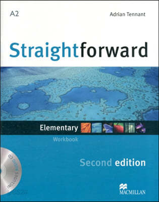 Straightforward 2nd Edition Elementary Level Workbook without key &amp; CD