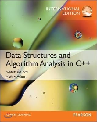 Data Structures and Algorithm Analysis in C++