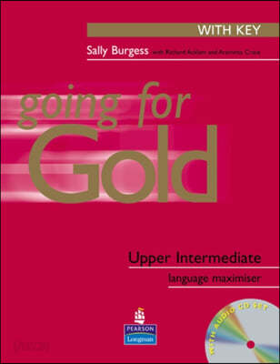 Going for Gold Upper-Intermediate Language Maximiser with Key &amp; CD Pack