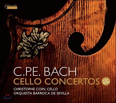 Christophe Coin 카를 필립 에마누엘 바흐: 첼로 협주곡집 (C.P.E. Bach: Cello Concertos)