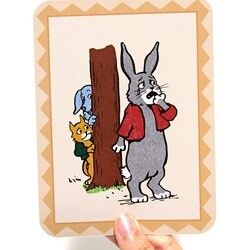 이부 아이헐드유얼필링 영어카드 /5세이상 표정 제스처