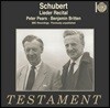 Peter Pears / Benjamin Britten 슈베르트 가곡 리사이틀 (Schubert: Lieder Recital)