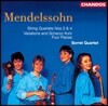 Sorrel Quartet 멘델스존: 현악 사중주 2-4번, 포 피스 Op.81 (Mendelssohn: String Quartets)