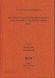 The vellum contract documents in Morocco in the sixteenth to nineteenth centuries Part 1 (Hardcover)