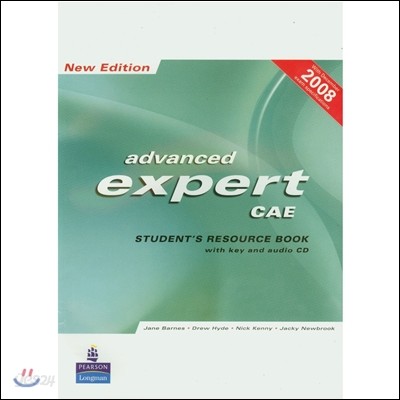 CAE Expert New Edition Students Resource Book with Key/Cd Pa