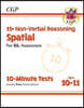 11+ GL 10-Minute Tests: Non-Verbal Reasoning Spatial - Ages 10-11 (with Online Edition): unbeatable revision for the 2022 tests