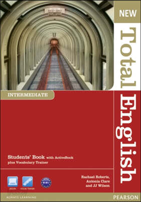 New Total English Intermediate Students&#39; Book with Active Book Pack