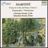 Christian Benda 마르티누: 첼로와 피아노를 위한 실내악곡 (Martinu: Works for Cello and Piano Vol. 2)