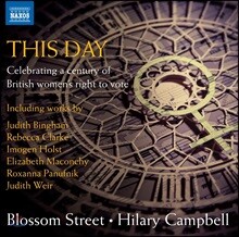 1918년 영국 여성의 참정권 행사 100주년 기념 음반 (This Day - Celebrating a Century of British Women's Right to Vote)