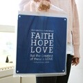 선물포장 비닐백(대)_Faith (20매)_네이비