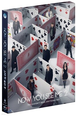 나우 유 씨 미 2 (1Disc, 렌티큘러 풀슬립 한정판) : 블루레이