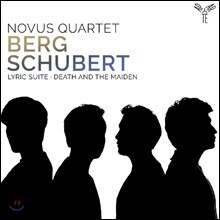 Novus Quartet 노부스 콰르텟 - 베르크: 서정 모음곡 / 슈베르트: 현악 사중주 14번 ‘죽음과 소녀’