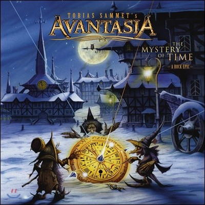 Avantasia (아반타지아) - The Mystery Of Time [화이트 블루 & 퍼플 스플래터 컬러 2LP]
