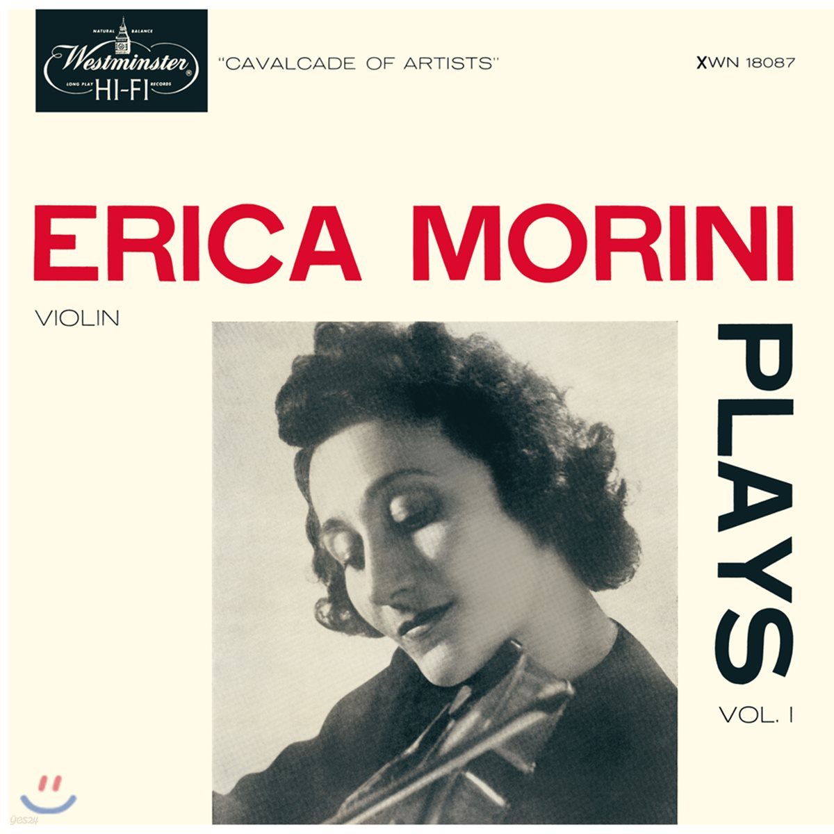 Erica Morini 에리카 모리니의 바이올린 연주집 (Plays Vol.1) [LP]