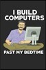 I Build Computers Past My Bedtime: Logbook 110 Pages Math Paper 6 X 9 Record Books I Geek Journals I Computer Engineering Gifts I Computer Engineer Bo
