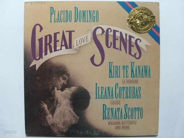 LP(수입) 플라시도 도밍고 Placido Domingo: Great Love Scenes