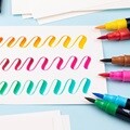 모나미 컬러 트윈 브러쉬 6색 SET