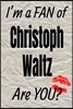 I'm a Fan of Christoph Waltz Are You? Creative Writing Lined Journal: Promoting Fandom and Creativity Through Journaling...One Day at a Time