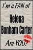 I'm a Fan of Helena Bonham Carter Are You? Creative Writing Lined Journal