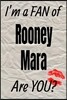 I'm a Fan of Rooney Mara Are You? Creative Writing Lined Journal