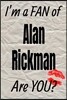 I'm a Fan of Alan Rickman Are You? Creative Writing Lined Journal: Promoting Fandom and Creativity Through Journaling...One Day at a Time