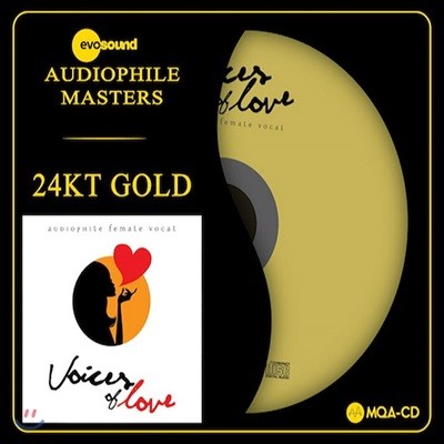 오디오파일 여성 보컬 모음집 (Voices of Love: Audiophile Female Vocal) [Gold CD]