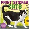 Paint by Sticker Cats 2020 Calendar