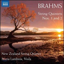 New Zealand String Quartet 브람스: 현악 오중주 1, 2번 (Brahms: String Quintets Op. 111, 88)