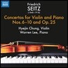 정혜진 - 프리드리히 자이츠: 바이올린과 피아노를 위한 협주곡 6-10번 (Friedrich Seitz: Violin Concertos Nos.6-10)