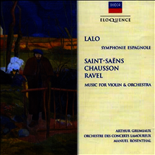 그뤼미오가 연주하는 프렌치 바이올린 (Lalo : Symphonie espagnole in D minor,Op.21)(CD) - Arthur Grumiaux