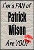 I'm a Fan of Patrick Wilson Are You? Creative Writing Lined Journal: Promoting Fandom and Creativity Through Journaling...One Day at a Time
