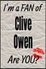I'm a Fan of Clive Owen Are You? Creative Writing Lined Journal: Promoting Fandom and Creativity Through Journaling...One Day at a Time